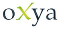 Logo of oXya, A Hitachi Group Company
