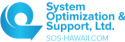 Logo of System Optimization and Support, Ltd. (SOS-Hawaii)